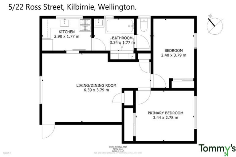 Photo of property in 5/22 Ross Street, Kilbirnie, Wellington, 6022