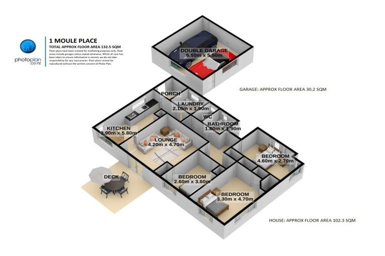 Photo of property in 1 Moule Place, Fairfield, Hamilton, 3214