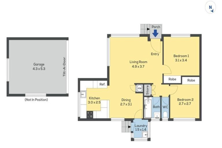 Photo of property in 2/24 Evelyn Place, Hillcrest, Auckland, 0627