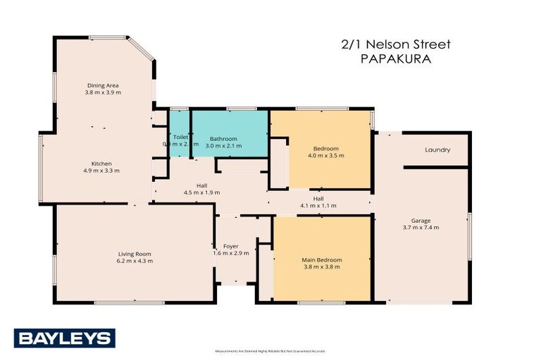 Photo of property in 2/1 Nelson Street, Papakura, 2110