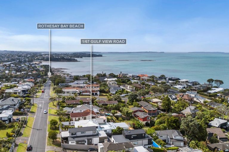 Photo of property in 1/67 Gulf View Road, Murrays Bay, Auckland, 0630