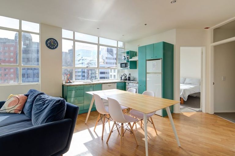 Photo of property in Hume House, 22/152 The Terrace, Wellington Central, Wellington, 6011