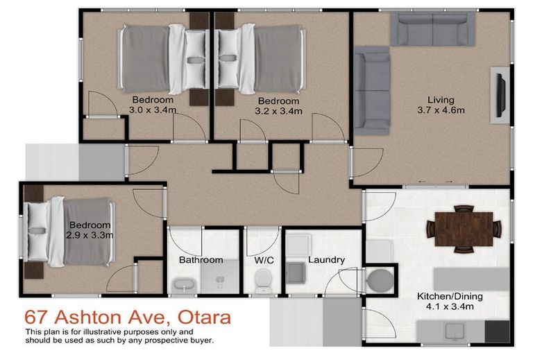 Photo of property in 67 Ashton Avenue, Otara, Auckland, 2023