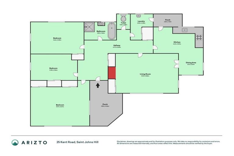 Photo of property in 25 Kent Road, Saint Johns Hill, Whanganui, 4501