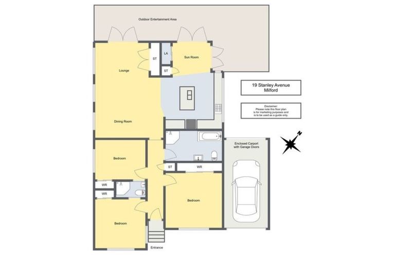 Photo of property in 1/19 Stanley Avenue, Milford, Auckland, 0620