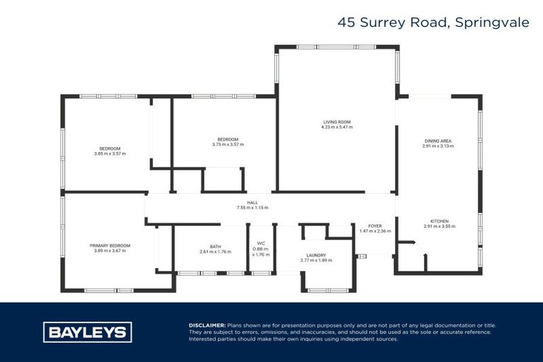 Photo of property in 45 Surrey Road, Springvale, Whanganui, 4501