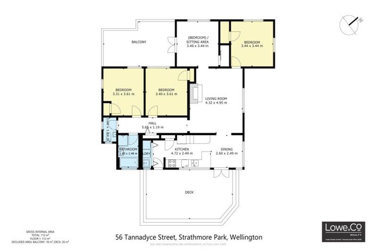 Photo of property in 56 Tannadyce Street, Strathmore Park, Wellington, 6022