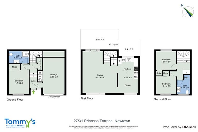 Photo of property in 27/31 Princess Terrace, Newtown, Wellington, 6021