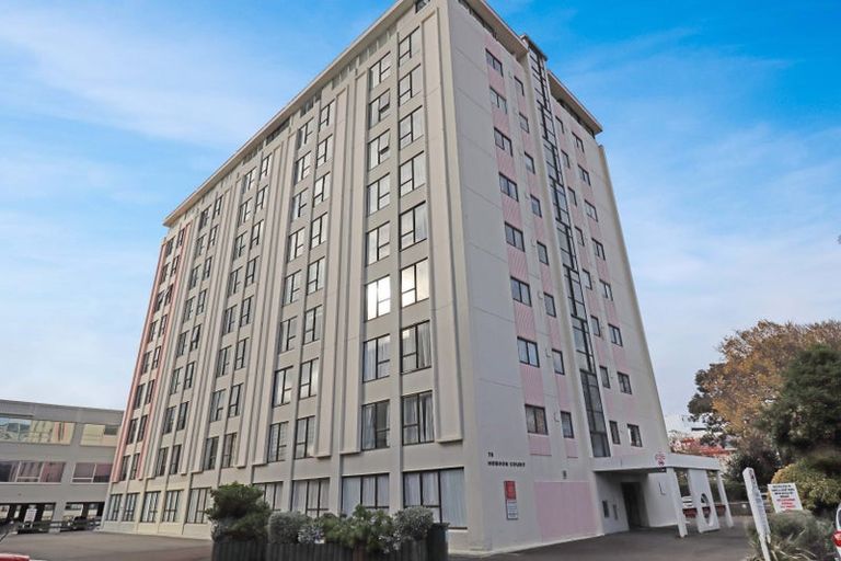 Photo of property in Hobson Court Flats, 23/70 Hobson Street, Thorndon, Wellington, 6011