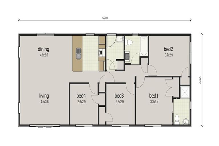 Photo of property in 31 Montrose Avenue, Culverden, 7392