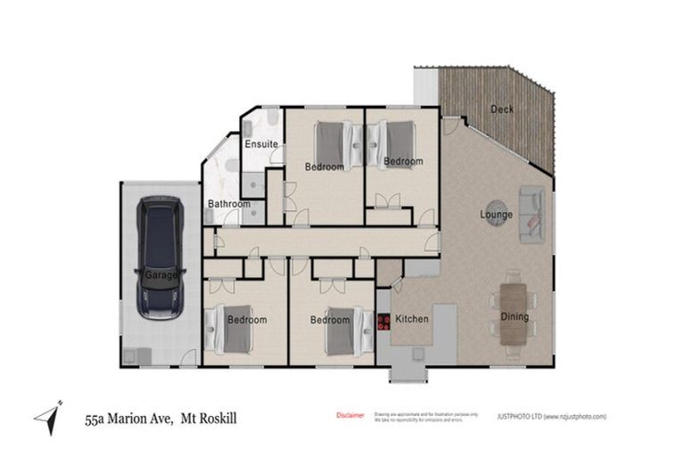 Photo of property in 55a Marion Avenue, Mount Roskill, Auckland, 1041