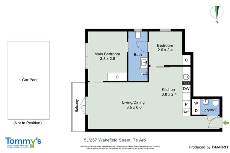 Photo of property in 5/257j Wakefield Street, Te Aro, Wellington, 6011