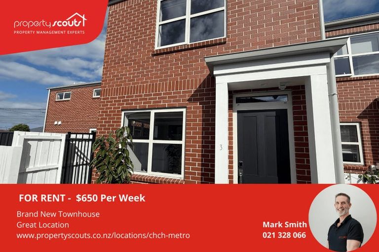 Photo of property in 3/7 Hercules Street, Shirley, Christchurch, 8013