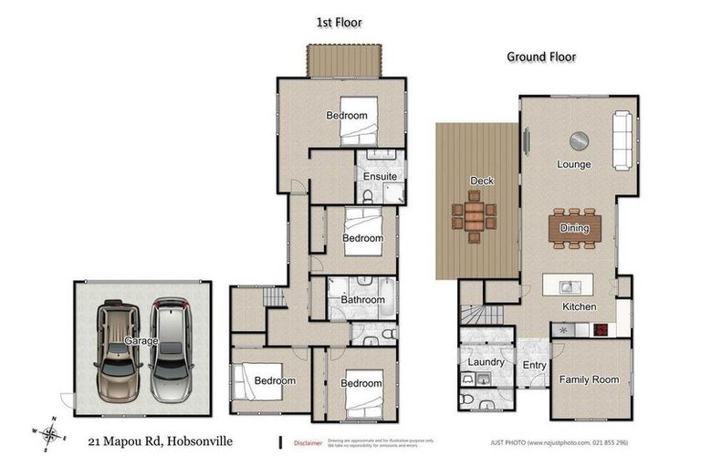 Photo of property in 21 Mapou Road, Hobsonville, Auckland, 0616