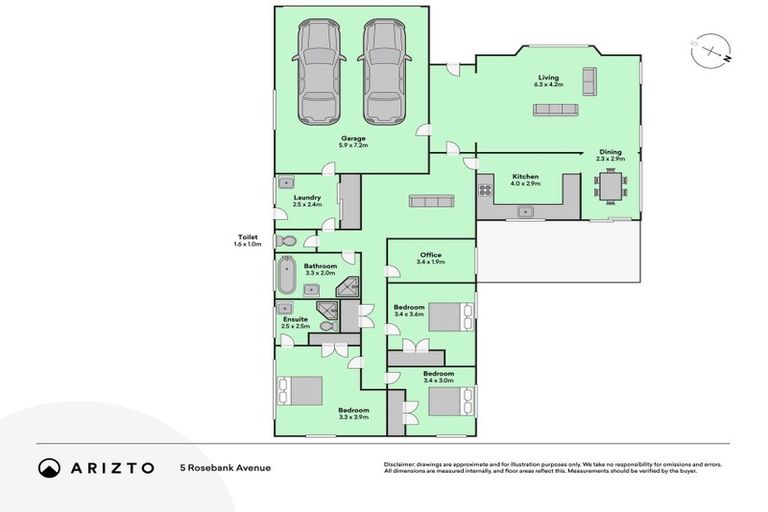 Photo of property in 5 Rosebank Avenue, Kelvin Grove, Palmerston North, 4414