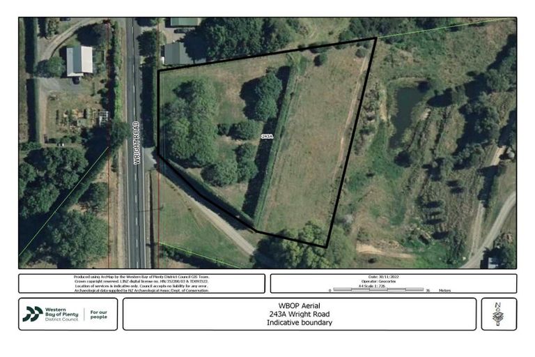 Photo of property in 243a Wright Road, Aongatete, 3181