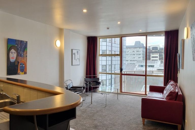 Photo of property in Sirocco Apartments, 618/8 Church Street, Wellington Central, Wellington, 6011