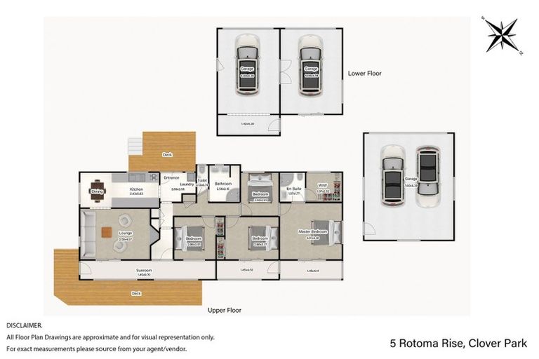 Photo of property in 5 Rotoma Rise, Clover Park, Auckland, 2019