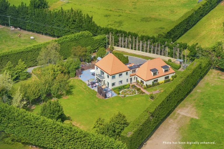 Photo of property in 1217 Hoskyns Road, Kirwee, Christchurch, 7671