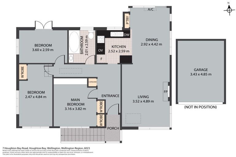Photo of property in 7 Houghton Bay Road, Houghton Bay, Wellington, 6023
