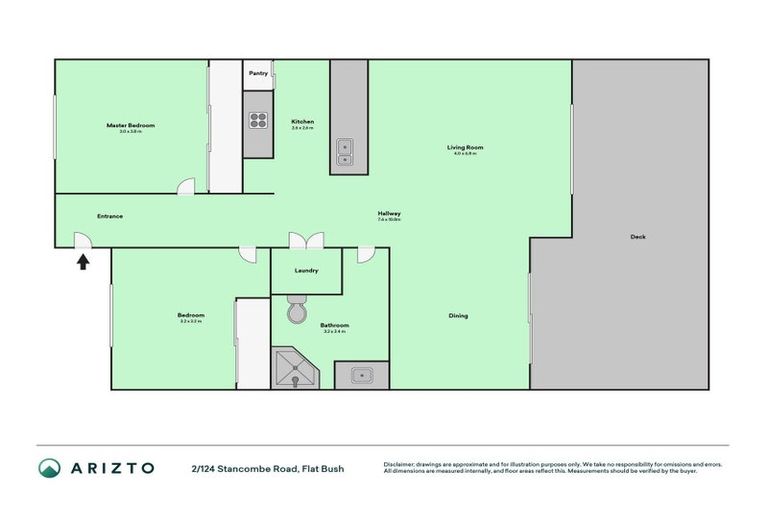 Photo of property in 2/124 Stancombe Road, Flat Bush, Auckland, 2016