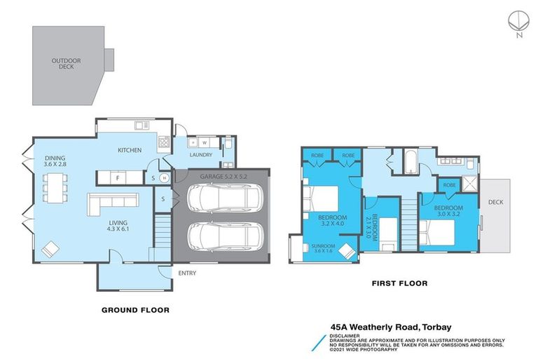 Photo of property in 1/45 Weatherly Road, Torbay, Auckland, 0630