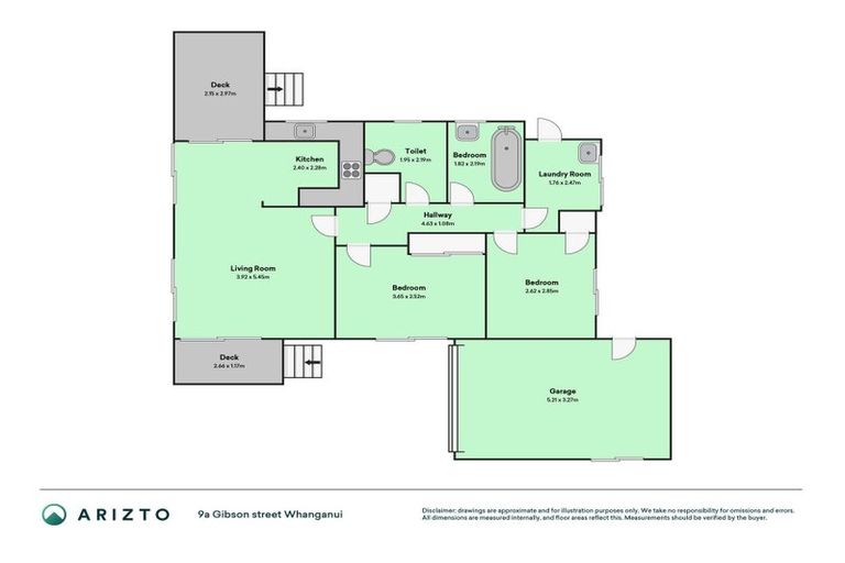 Photo of property in 9a Gibson Street, Aramoho, Whanganui, 4500