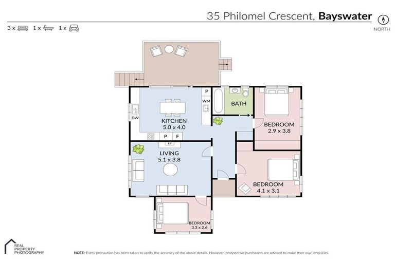 Photo of property in 35 Philomel Crescent, Bayswater, Auckland, 0622