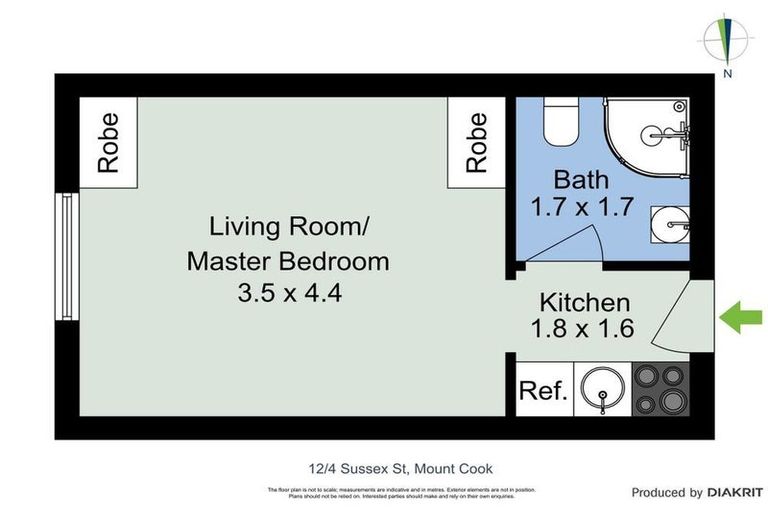 Photo of property in Basin Reserve Complex, 12/4 Sussex Street, Mount Cook, Wellington, 6021