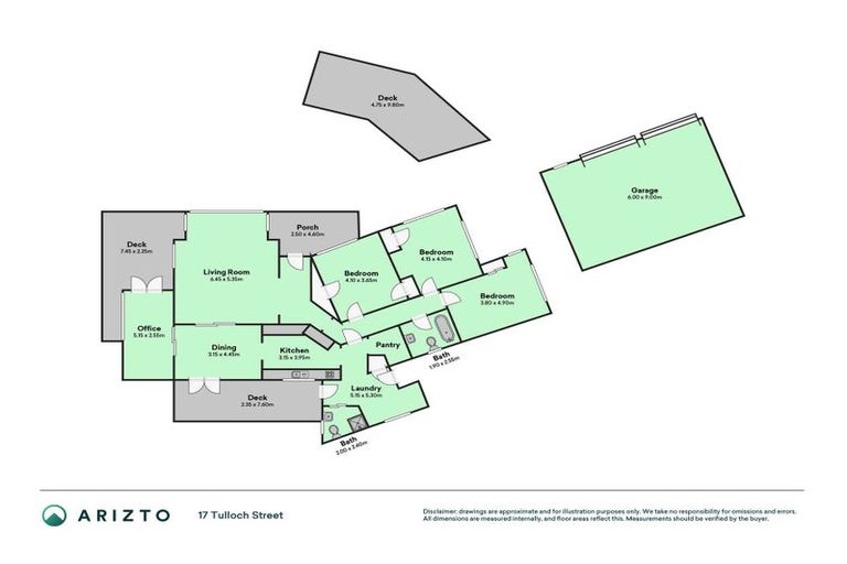 Photo of property in 17 Tulloch Street, Saint Johns Hill, Whanganui, 4500