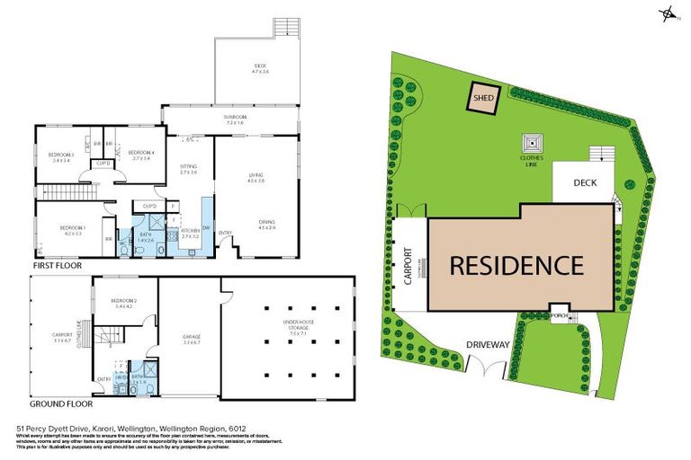 Photo of property in 51 Percy Dyett Drive, Karori, Wellington, 6012