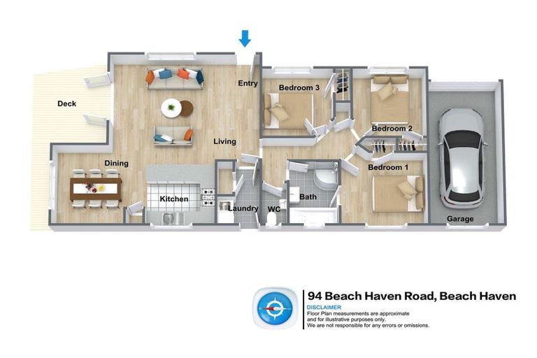 Photo of property in 94 Beach Haven Road, Beach Haven, Auckland, 0626