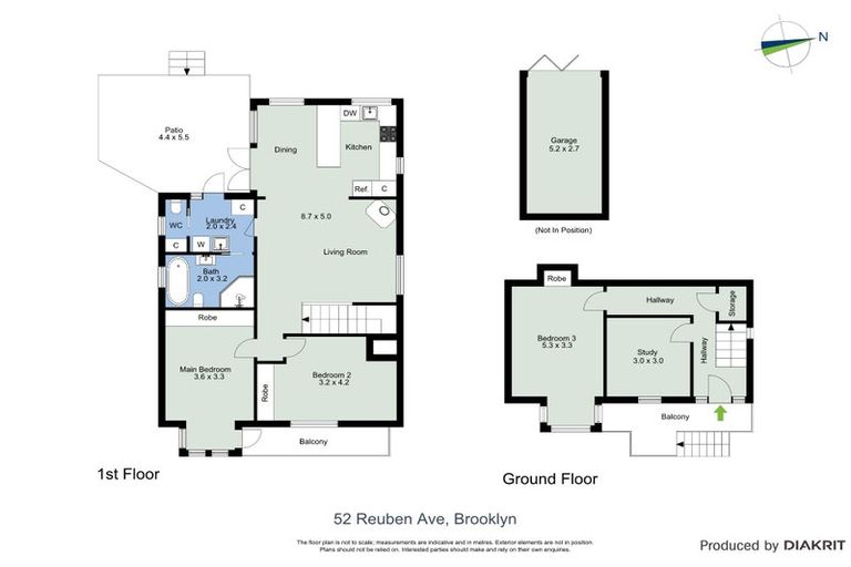 Photo of property in 52 Reuben Avenue, Brooklyn, Wellington, 6021