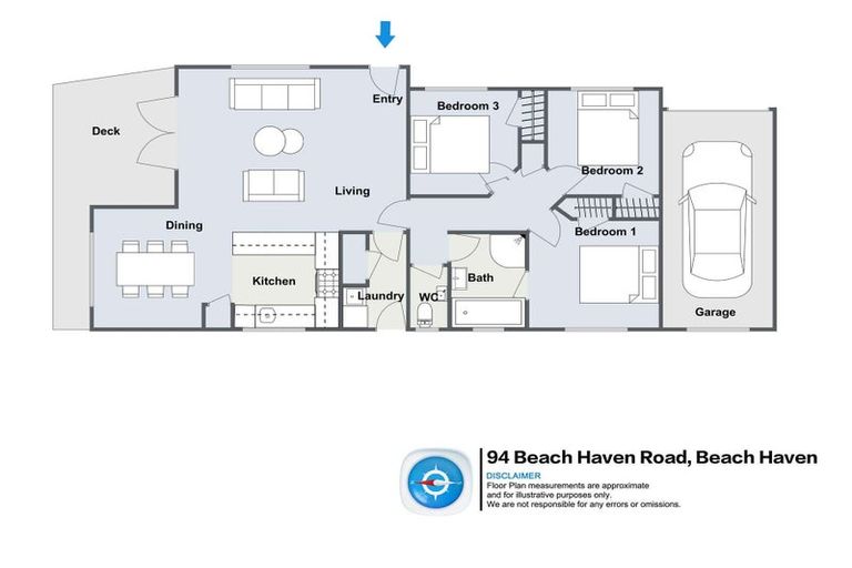 Photo of property in 94 Beach Haven Road, Beach Haven, Auckland, 0626