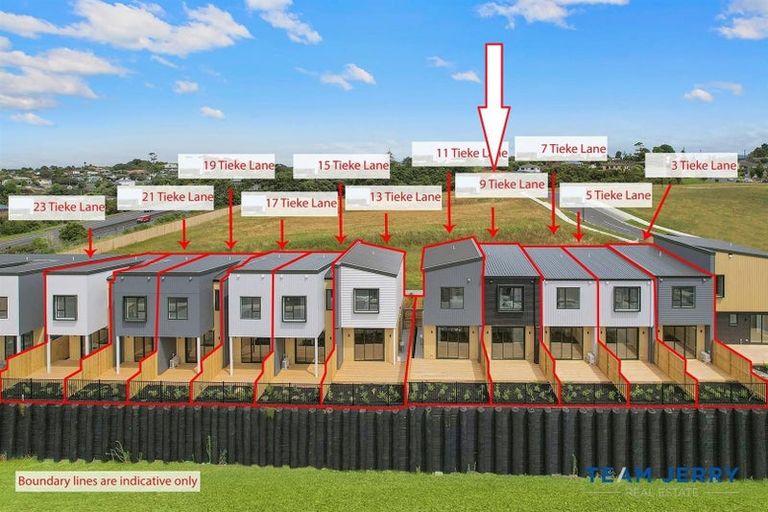 Photo of property in 9 Tieke Lane, Massey, Auckland, 0614