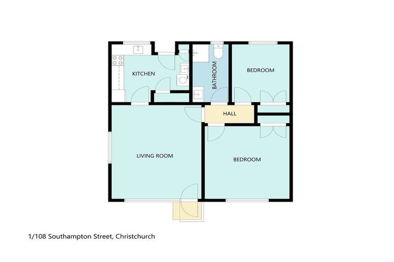 Photo of property in 1/108 Southampton Street, Sydenham, Christchurch, 8023