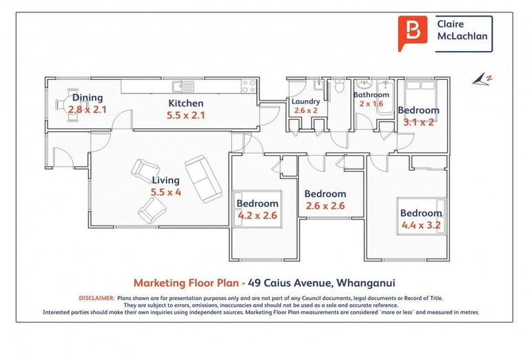 Photo of property in 49 Caius Avenue, Gonville, Whanganui, 4501