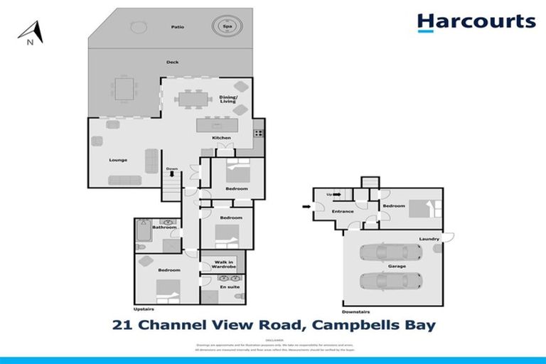 Photo of property in 21 Channel Road, Campbells Bay, Auckland, 0630