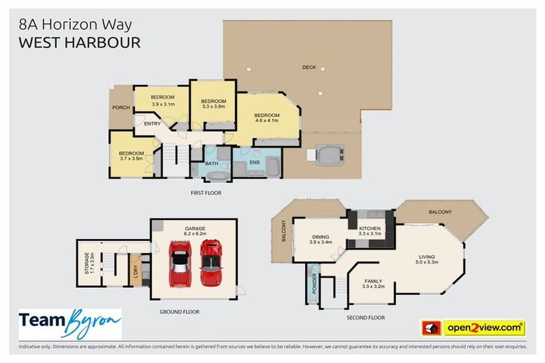 Photo of property in 8a Horizon Way, West Harbour, Auckland, 0618