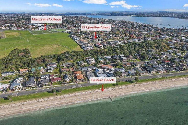 Photo of property in 12 Quedley Court, Eastern Beach, Auckland, 2012