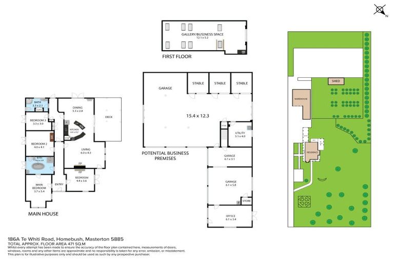 Photo of property in 186a Te Whiti Road, Homebush, Masterton, 5885