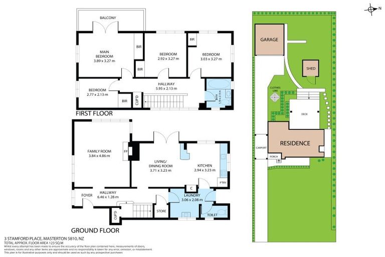 Photo of property in 3 Stamford Place, Lansdowne, Masterton, 5810