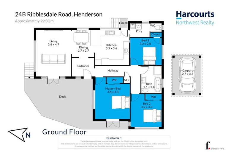 Photo of property in 24b Ribblesdale Road, Henderson, Auckland, 0612