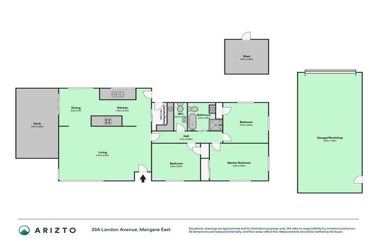 Photo of property in 33a Landon Avenue, Mangere East, Auckland, 2024