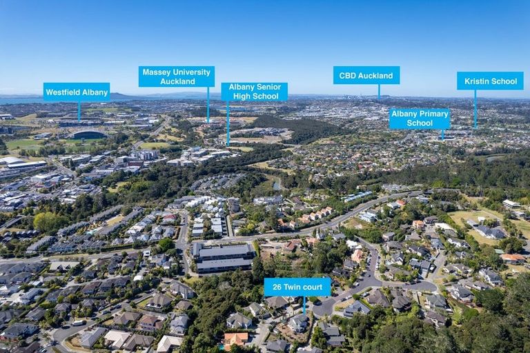 Photo of property in 26 Twin Court, Albany, Auckland, 0632