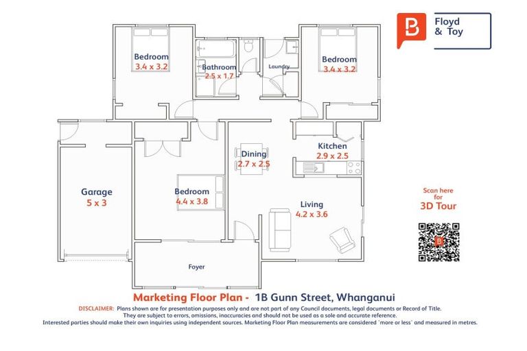 Photo of property in 1b Gunn Street, Gonville, Whanganui, 4501