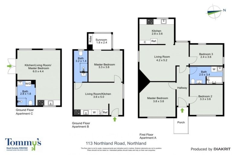 Photo of property in 113 Northland Road, Northland, Wellington, 6012