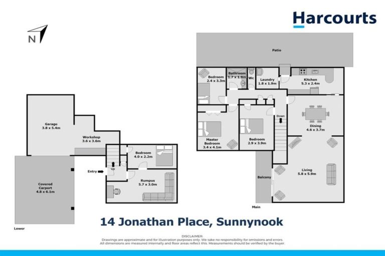 Photo of property in 14 Jonathan Place, Sunnynook, Auckland, 0620