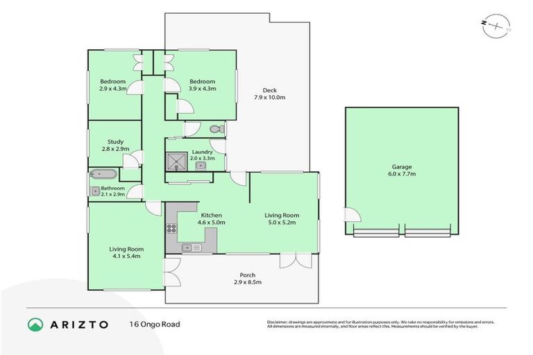 Photo of property in 16 Ongo Road, Hunterville, 4730