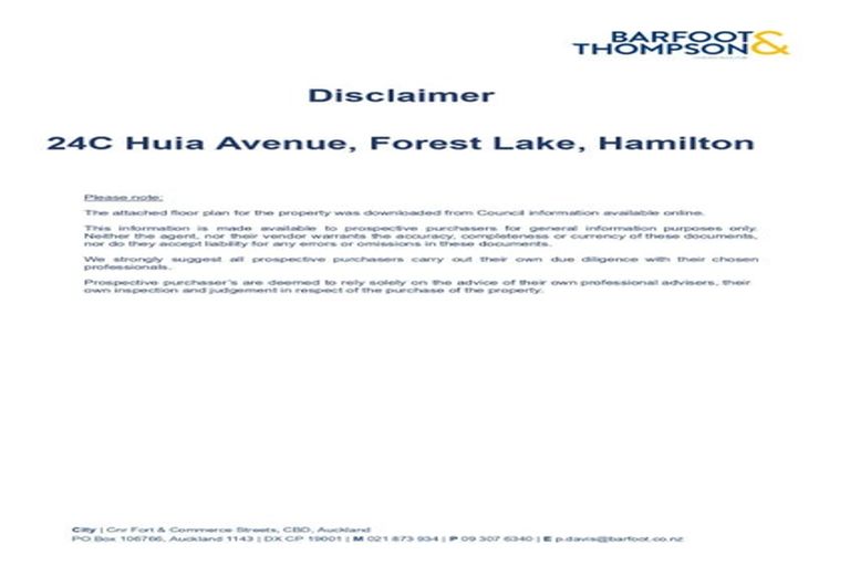 Photo of property in 24c Huia Avenue, Forest Lake, Hamilton, 3200